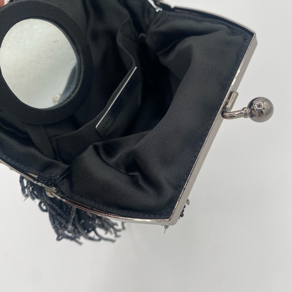 Valerie Stevens Black Beaded Clutch - Picture 8 of 10